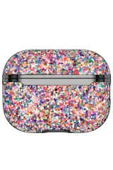 Onegif Airpods Pro 2 (2.nesil) Bright Simli Airpods Kapak - Gold