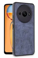 Newface Xiaomi Redmi A3 4G Kılıf Aras Deri Kapak - Lacivert