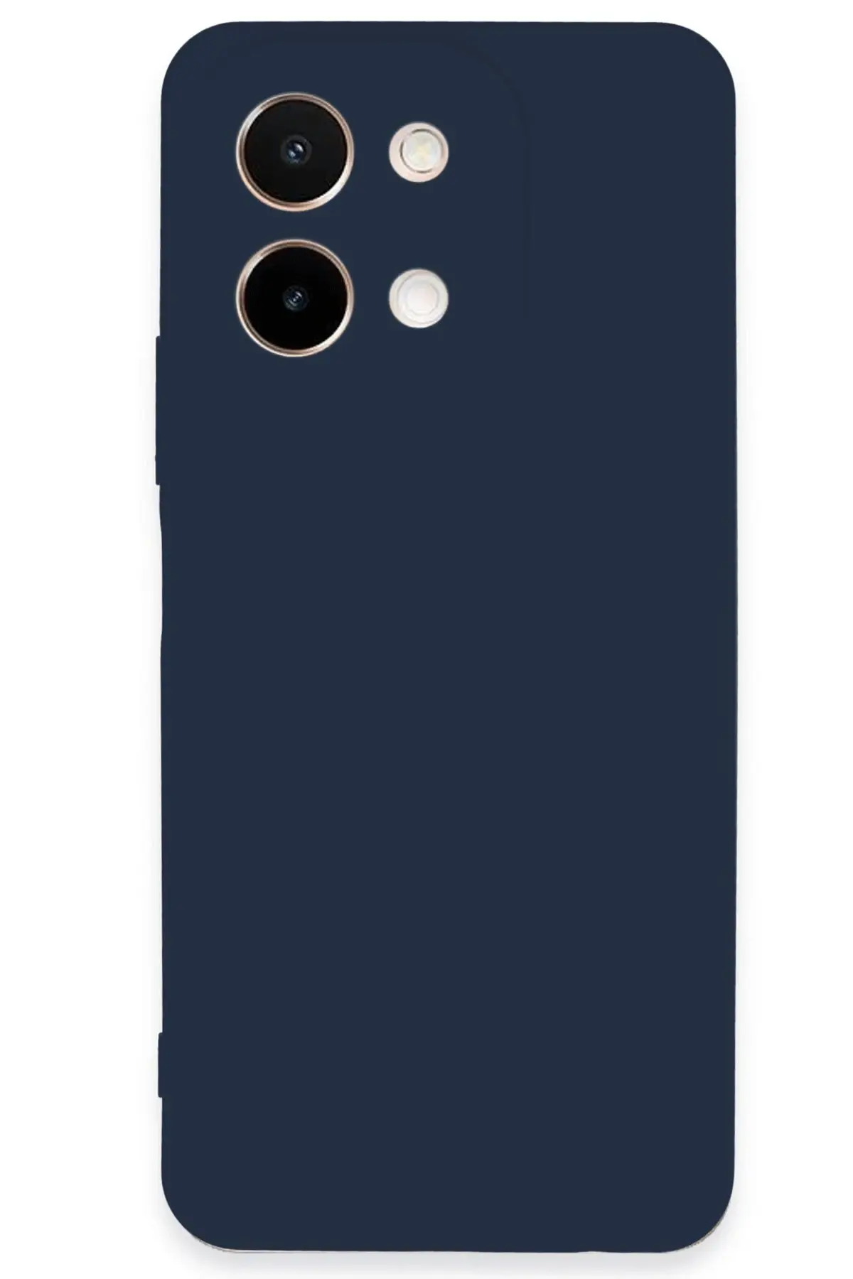 Newface Vivo Y28 Kılıf First Silikon - Lacivert