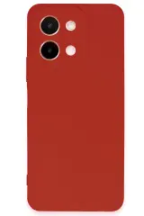 Newface Vivo Y28 Kılıf First Silikon - Kırmızı