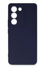 Newface Vivo V30 Lite 4G Kılıf First Silikon - Lacivert