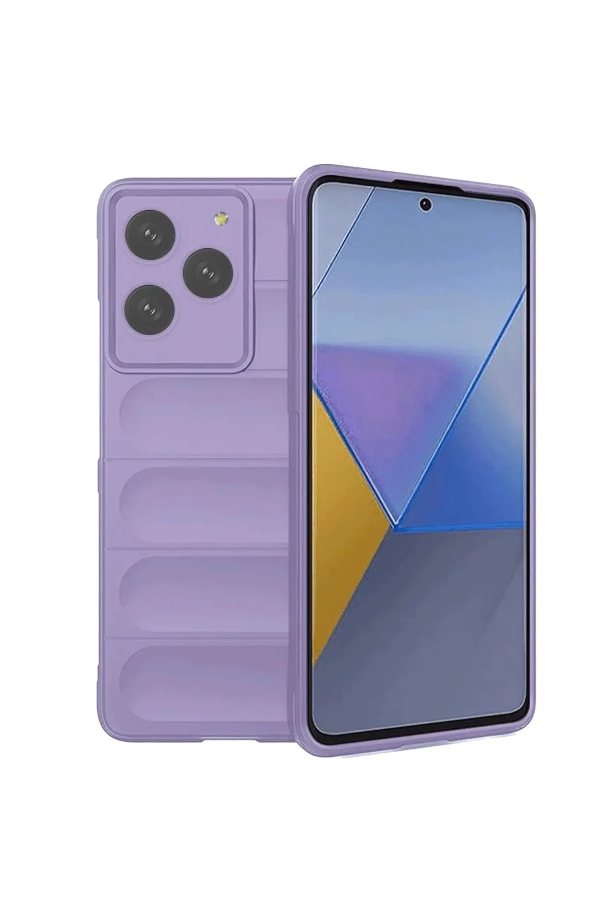 Newface General Mobile Era 50 Kılıf Optimum Silikon - Lila