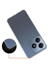 Newface Realme C61 Kılıf Lüx Şeffaf Silikon