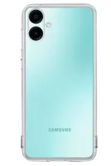 Newface Samsung Galaxy A06 Kılıf Lüx Şeffaf Silikon