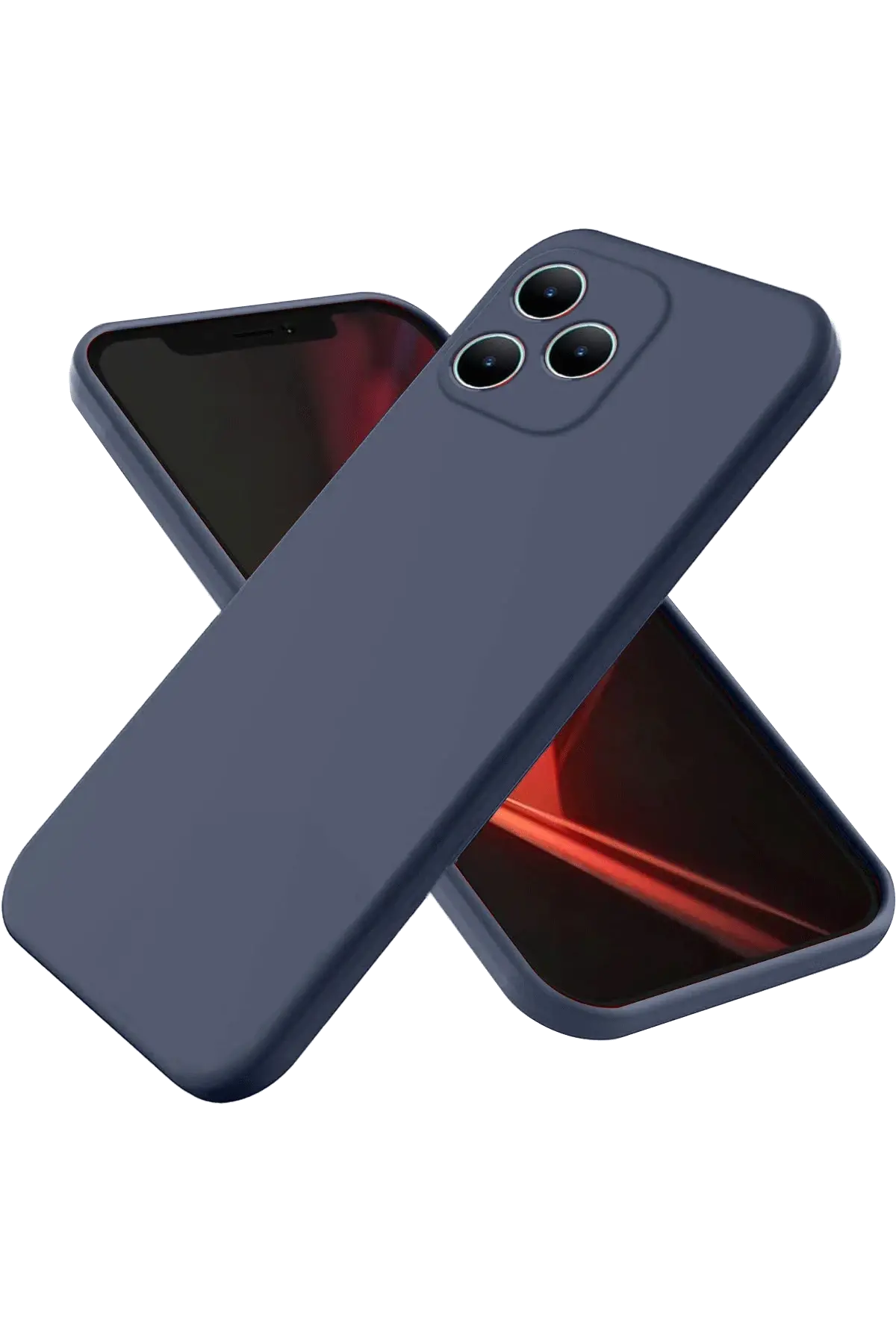 Newface Realme Note 50 4G Kılıf First Silikon - Lacivert