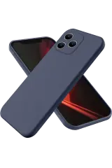 Newface Realme Note 50 4G Kılıf First Silikon - Lacivert