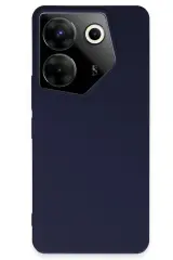 Newface Tecno Camon 20 Pro 5G Kılıf First Silikon - Lacivert