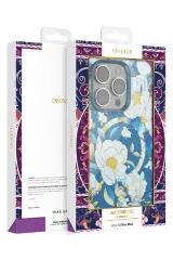 Onegif iPhone 15 Flower Series Magsafe Kapak - Gri