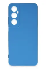 Newface Realme C65 Kılıf First Silikon - Mavi