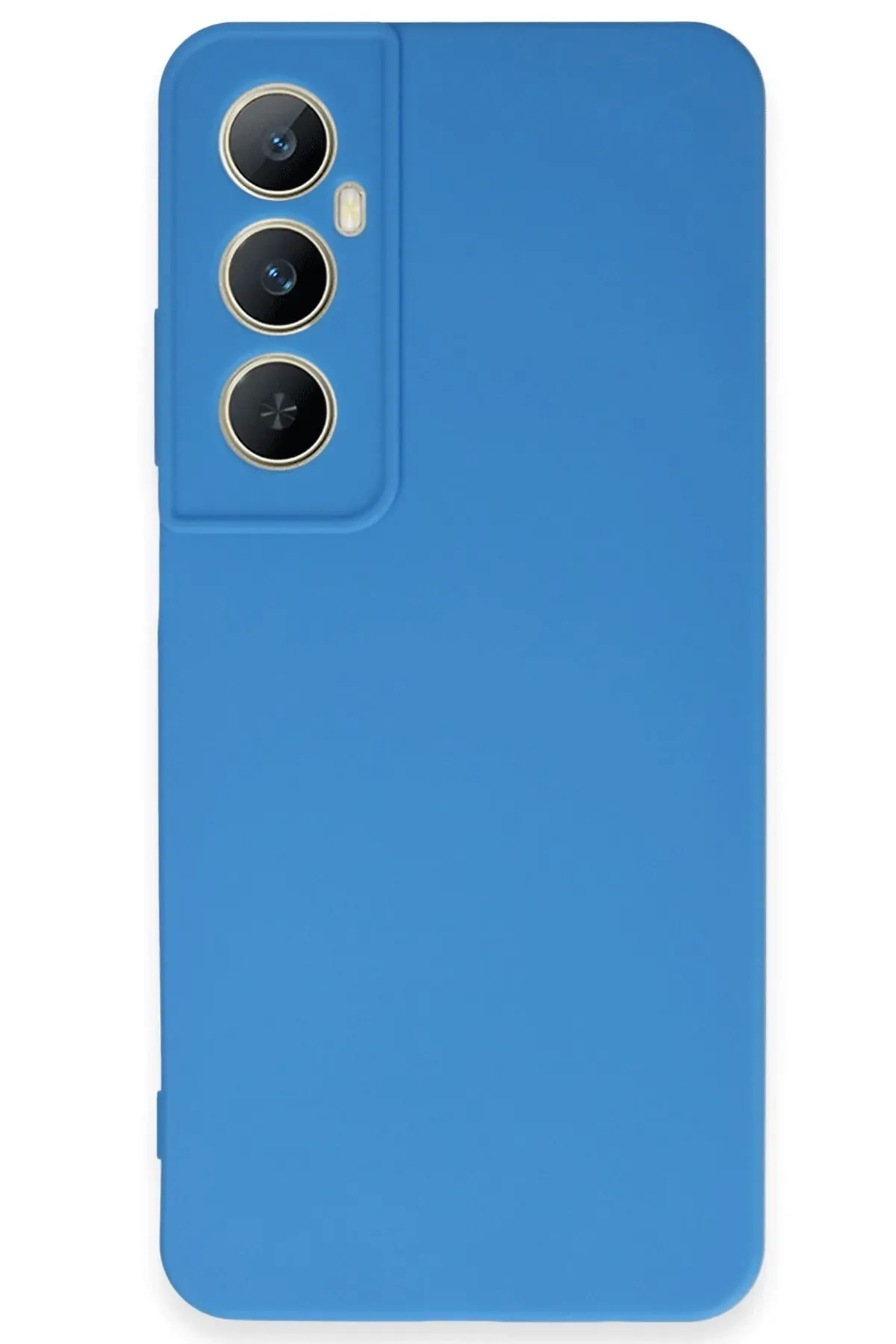 Newface Realme C65 Kılıf First Silikon - Mavi