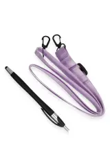 Newface Samsung Galaxy Tab A9 Plus Kılıf Patpat El Tutma Aparatlı Standlı Tablet Silikon - Lila