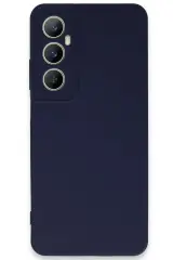 Newface Realme C65 Kılıf First Silikon - Lacivert