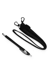 Newface Samsung Galaxy Tab A9 Plus Kılıf Patpat El Tutma Aparatlı Standlı Tablet Silikon - Siyah