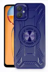 Newface Samsung Galaxy A05 Kılıf Lincoln Silikon - Lacivert