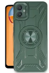 Newface Samsung Galaxy A05 Kılıf Lincoln Silikon - Koyu Yeşil