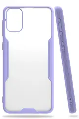 Newface Samsung Galaxy M31 Kılıf Platin Silikon - Lila
