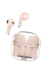 Newface LS-09 Bluetooth 5.3 TWS Kablosuz Airpods Kulaklık - Pembe