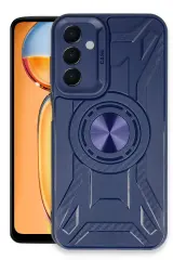 Newface Samsung Galaxy A15 4G Kılıf Lincoln Silikon - Lacivert