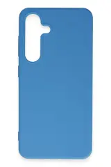 Newface Samsung Galaxy S24 Kılıf First Silikon - Mavi