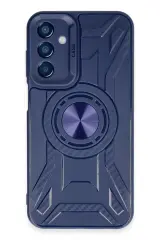 Newface Samsung Galaxy A25 5G Kılıf Lincoln Silikon - Lacivert