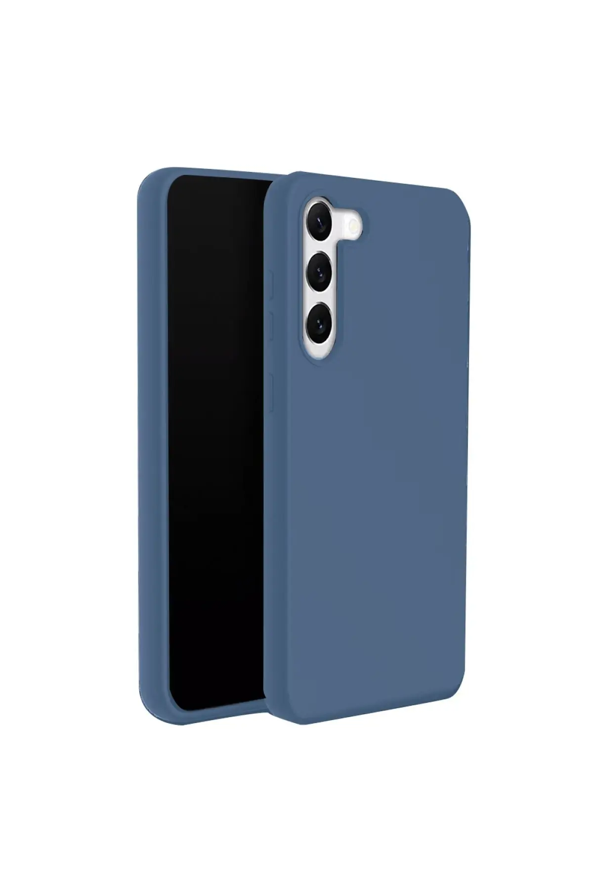 Newface Samsung Galaxy S24 Plus Kılıf First Silikon - Mavi