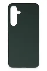 Newface Samsung Galaxy S24 Plus Kılıf First Silikon - Koyu Yeşil