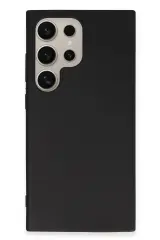 Newface Samsung Galaxy S24 Ultra Kılıf First Silikon - Siyah