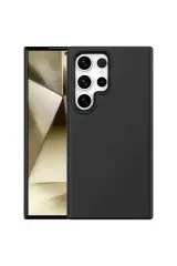 Newface Samsung Galaxy S24 Ultra Kılıf First Silikon - Siyah