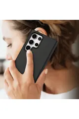 Newface Samsung Galaxy S24 Ultra Kılıf First Silikon - Mavi