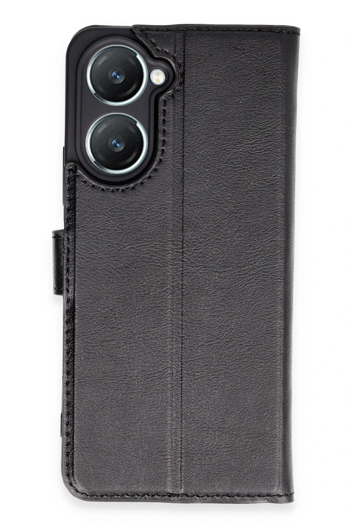 Newface Vivo Y18 Kılıf Trend S Plus Kapaklı Kılıf - Siyah