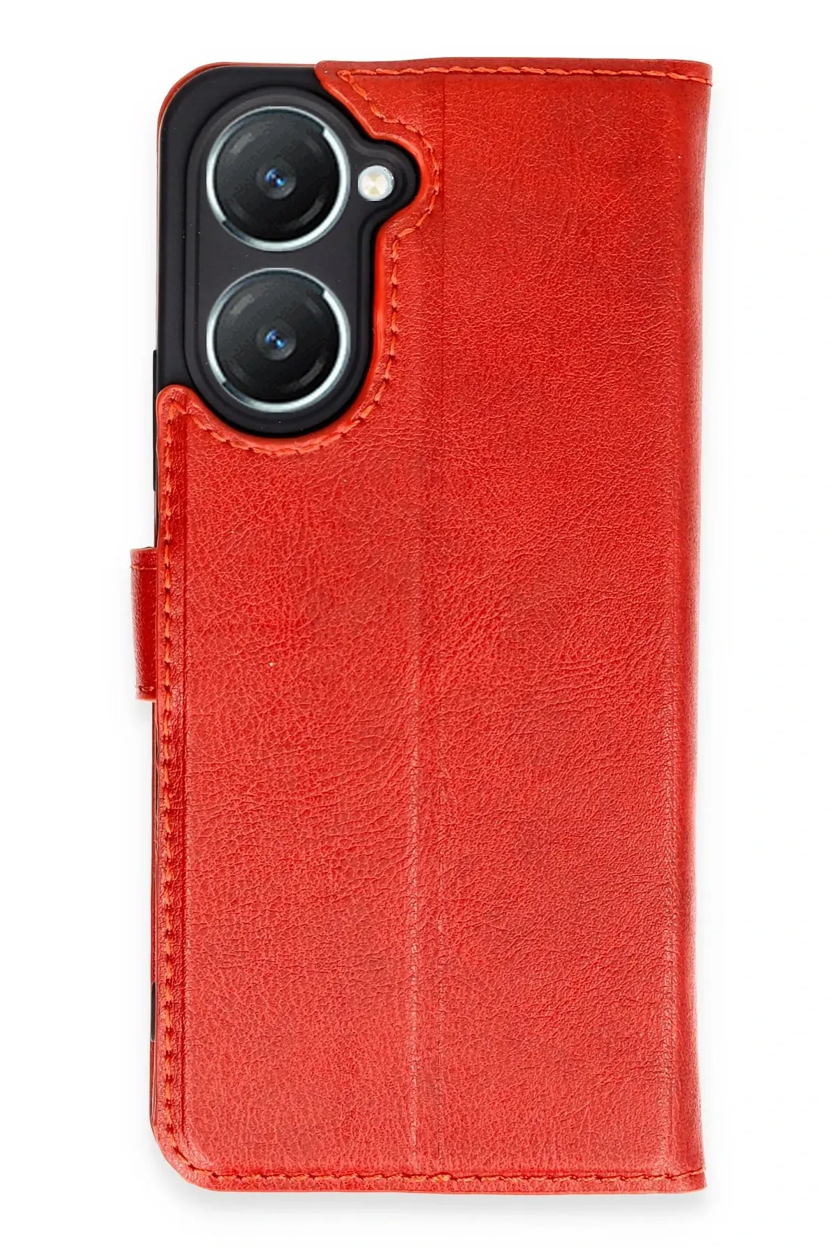 Newface Vivo Y18 Kılıf Trend S Plus Kapaklı Kılıf - Kırmızı