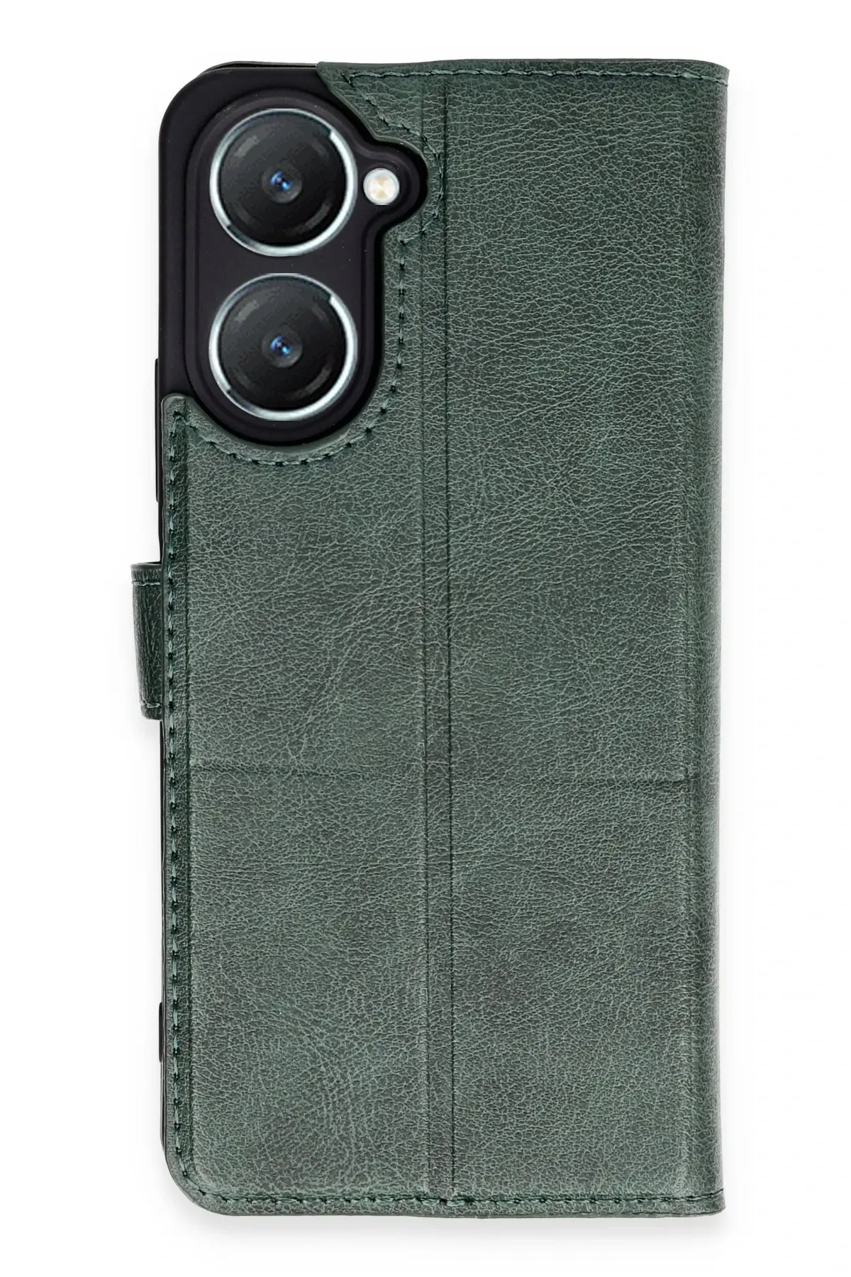 Newface Vivo Y18 Kılıf Trend S Plus Kapaklı Kılıf - Yeşil