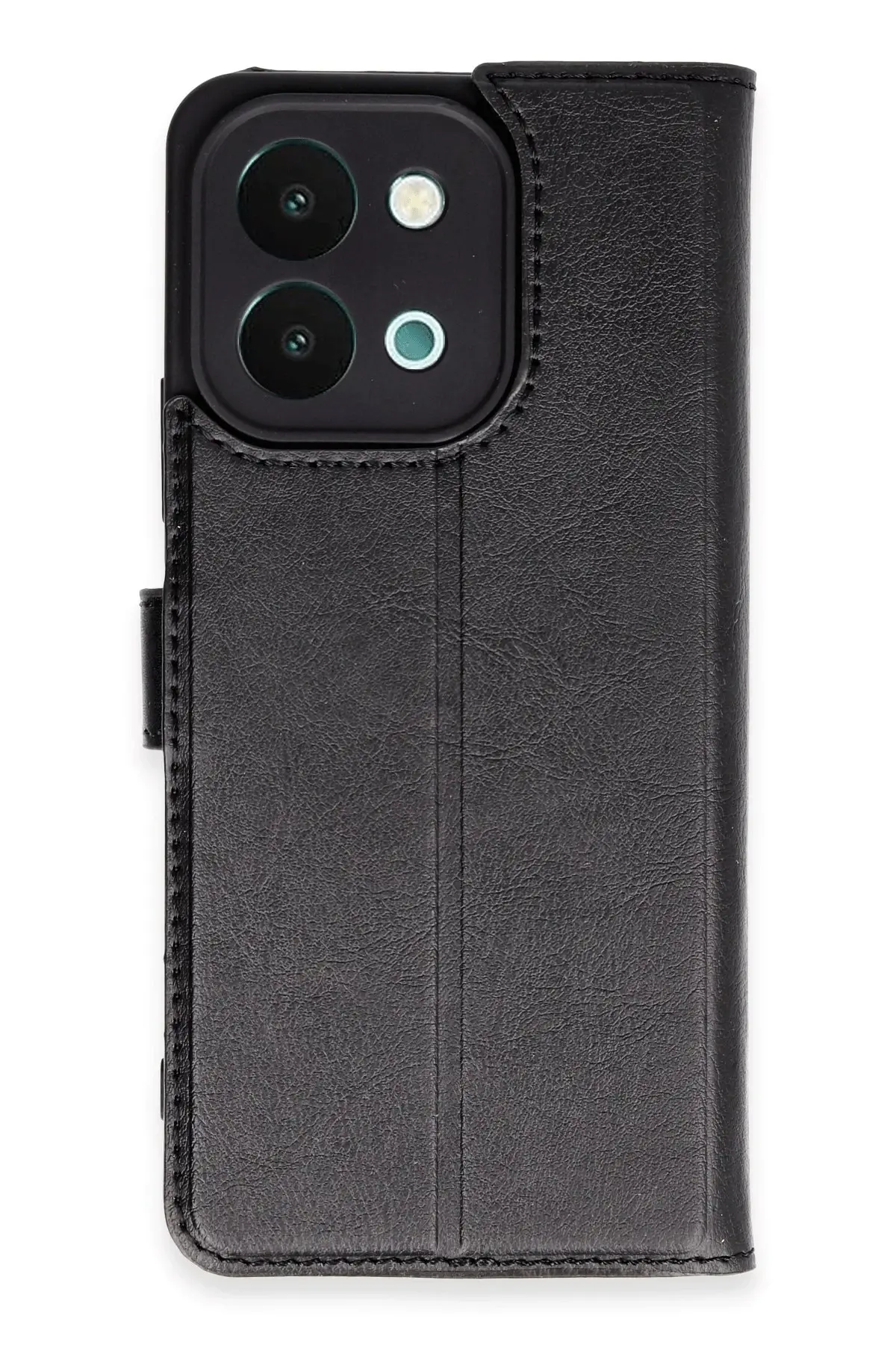 Newface Vivo Y28 Kılıf Trend S Plus Kapaklı Kılıf - Siyah