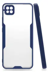 Newface Xiaomi Redmi 9C Kılıf Platin Silikon - Lacivert