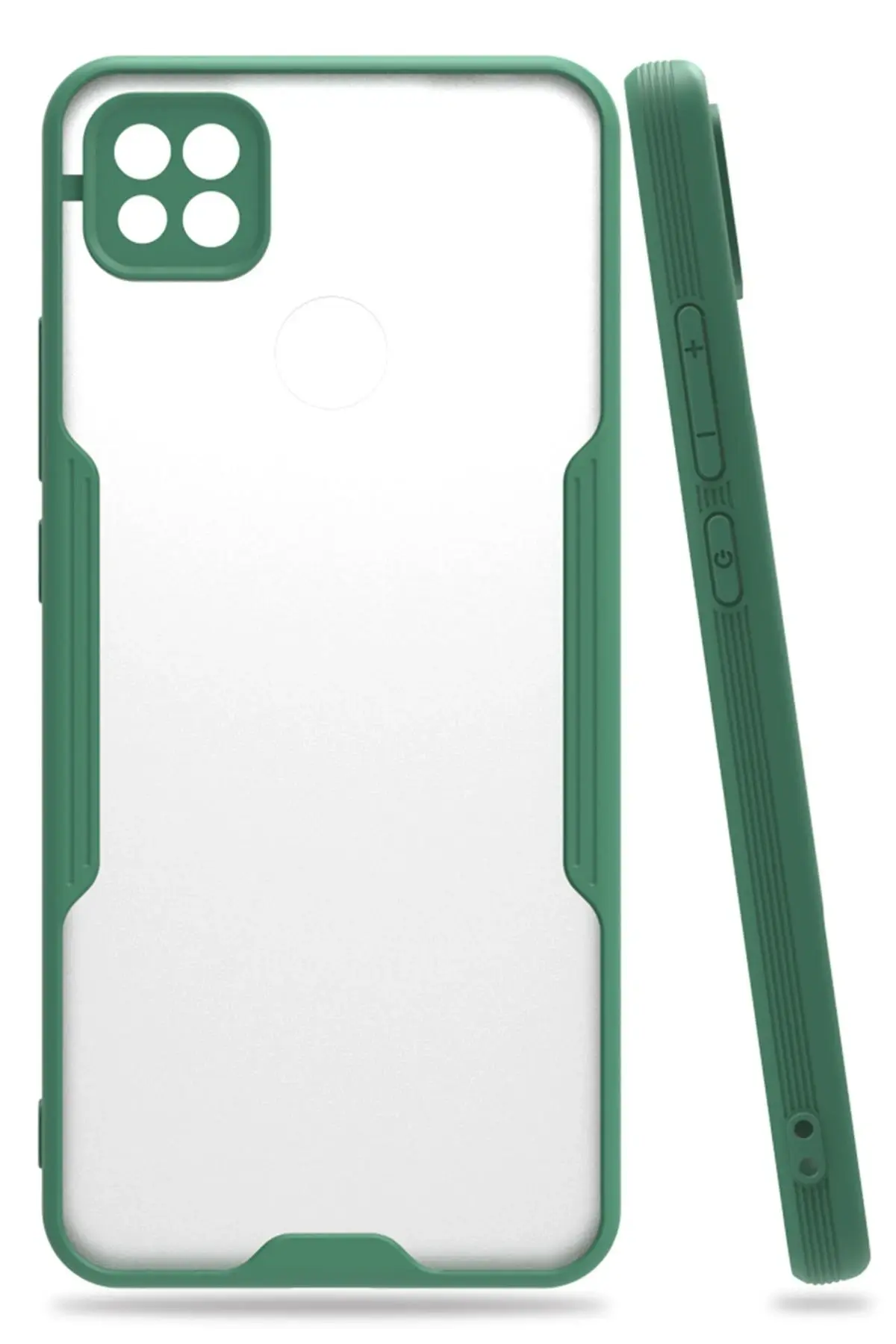 Newface Xiaomi Redmi 9C Kılıf Platin Silikon - Yeşil