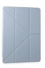 Newface Samsung Galaxy Tab A9 Kılıf Kalemlikli Mars Tablet Kılıfı - Mavi