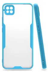 Newface Xiaomi Redmi 9C Kılıf Platin Silikon - Mavi