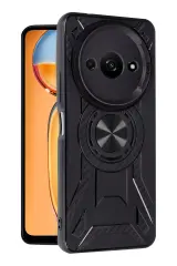 Newface Xiaomi Redmi A3 4G Kılıf Lincoln Silikon - Siyah