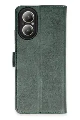 Newface Realme 12 Lite Kılıf Trend S Plus Kapaklı Kılıf - Yeşil