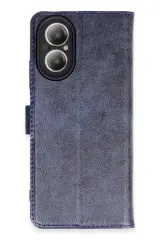 Newface Realme 12 Lite Kılıf Trend S Plus Kapaklı Kılıf - Lacivert