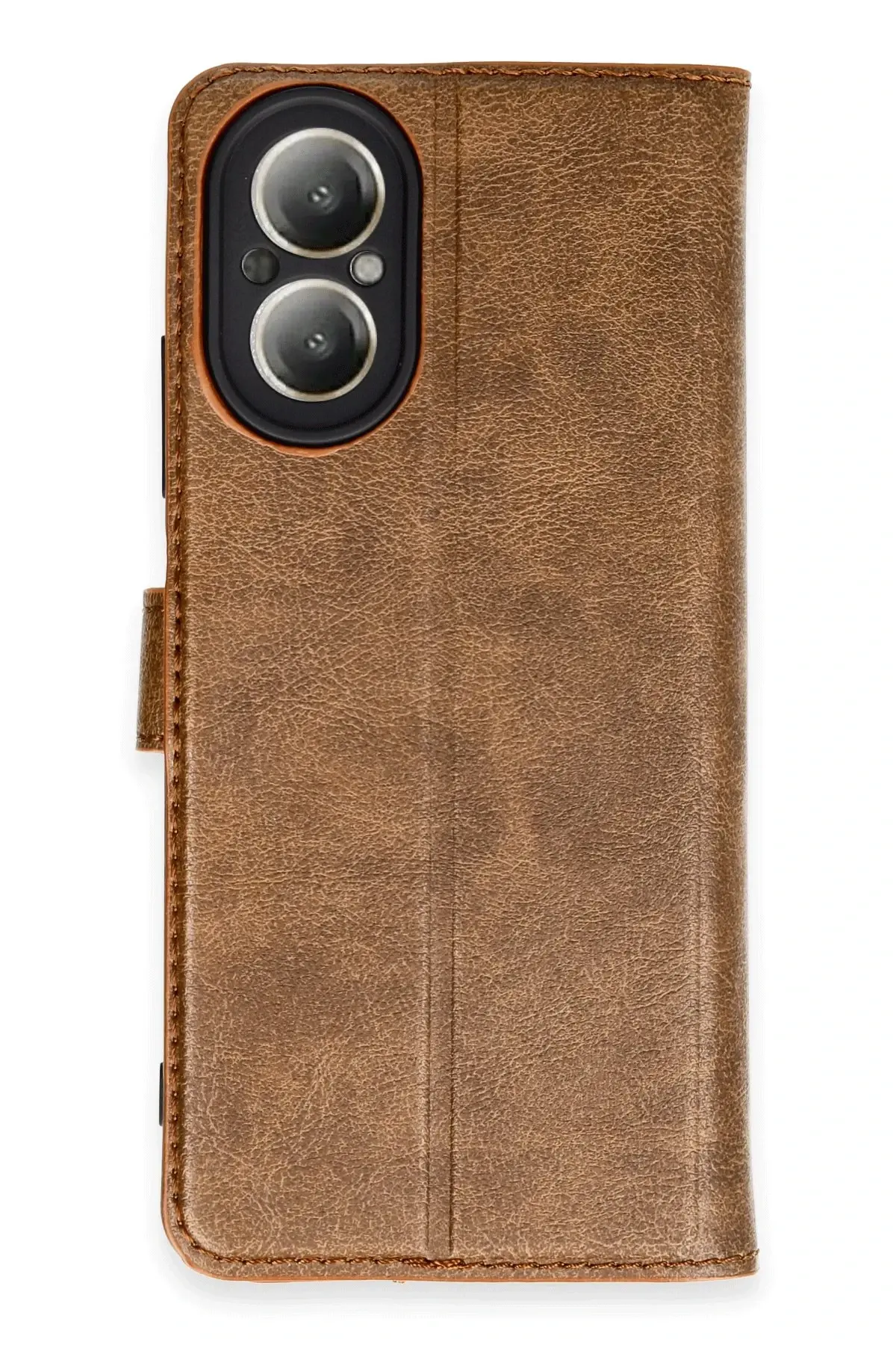 Newface Realme 12 Lite Kılıf Trend S Plus Kapaklı Kılıf - Taba