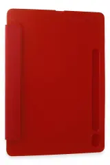 Newface Samsung Galaxy Tab A9 Kılıf Kalemlikli Mars Tablet Kılıfı - Kırmızı