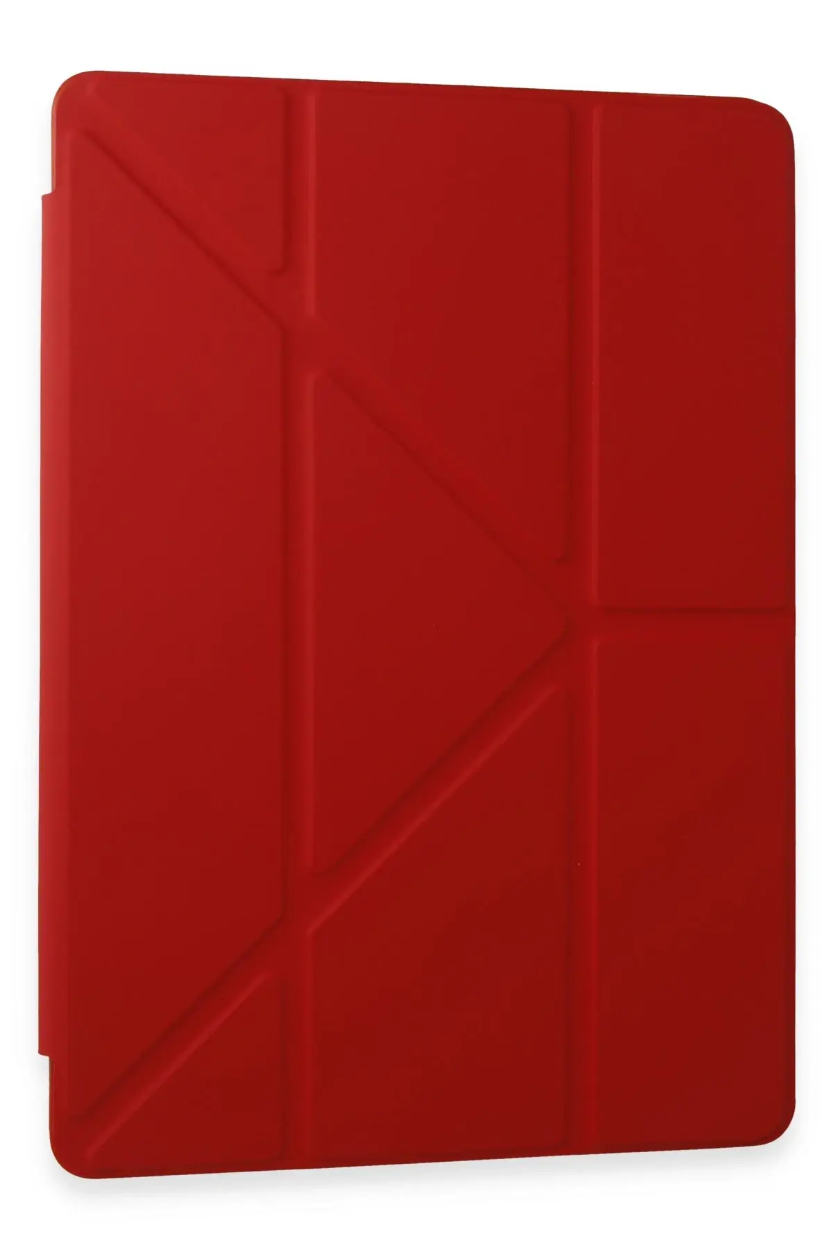 Newface Samsung Galaxy Tab A9 Kılıf Kalemlikli Mars Tablet Kılıfı - Kırmızı