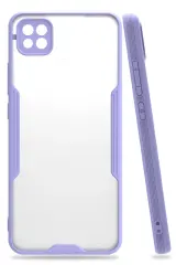 Newface Xiaomi Redmi 9C Kılıf Platin Silikon - Lila