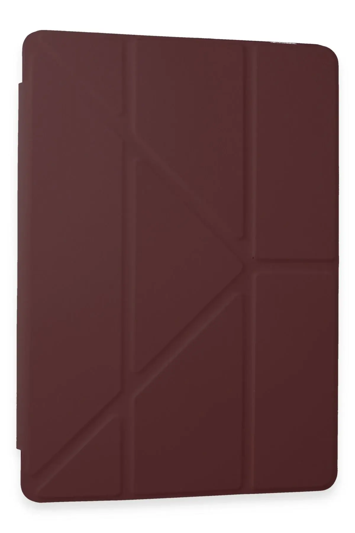 Newface Samsung Galaxy Tab A9 Kılıf Kalemlikli Mars Tablet Kılıfı - Mürdüm