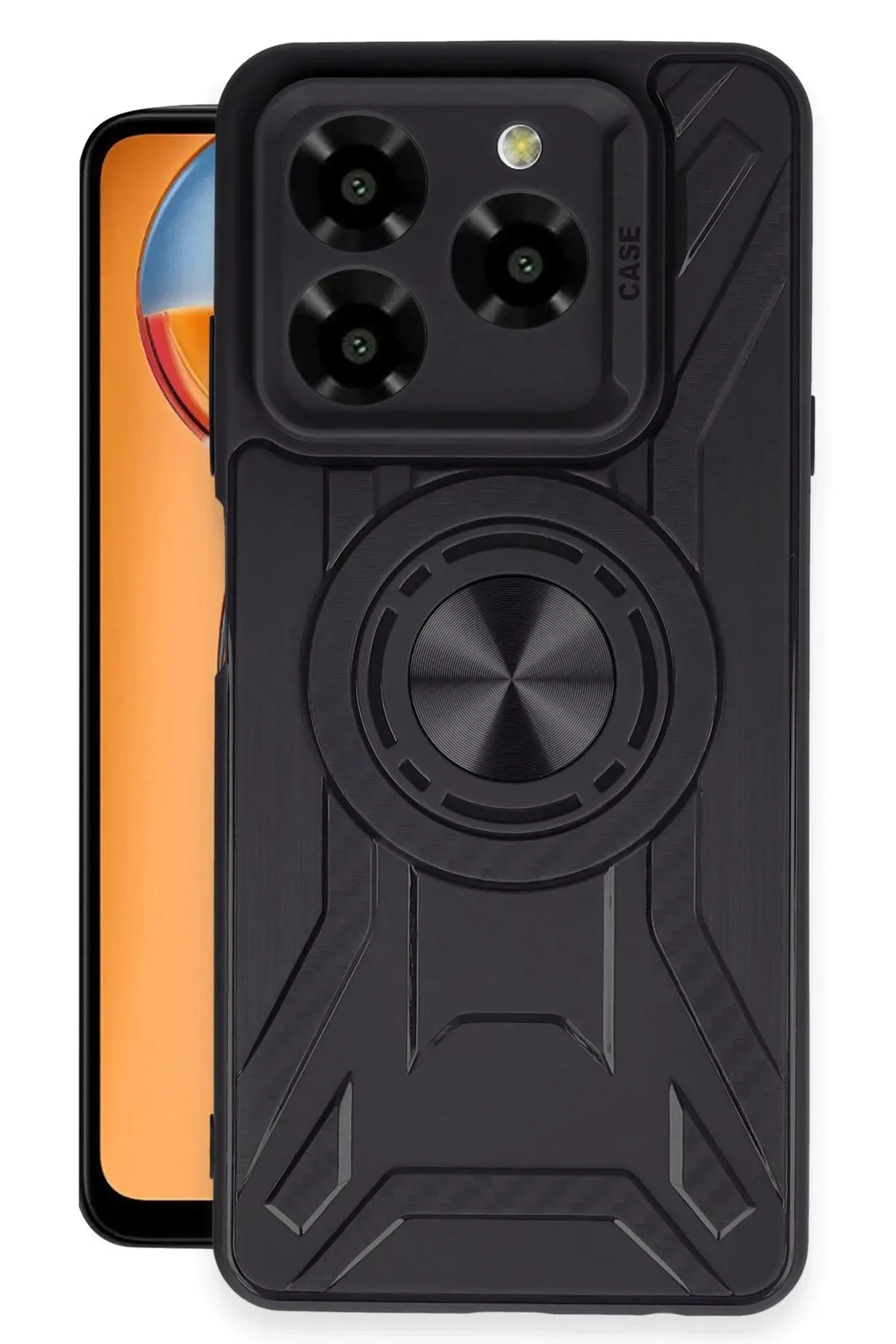 Newface General Mobile Era 50 Kılıf Lincoln Silikon - Siyah