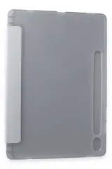 Newface Samsung Galaxy Tab A9 Kılıf Kalemlikli Mars Tablet Kılıfı - Gri