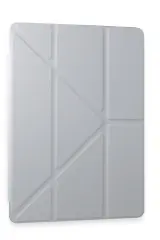 Newface Samsung Galaxy Tab A9 Kılıf Kalemlikli Mars Tablet Kılıfı - Gri