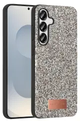 Onegif Samsung Galaxy S25 Plus Bright Simli Kapak - Gold