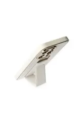 Newface iPhone 13 Pro Kılıf Coco Deri Standlı Kapak - Beyaz